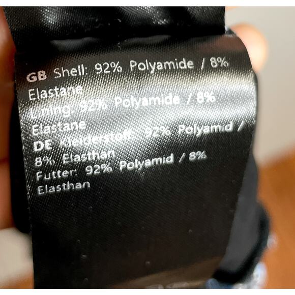 SAMSOE SAMSOE Lori Mesh Knit Blue Floral Maxi Dress XS - Picture 9 of 11